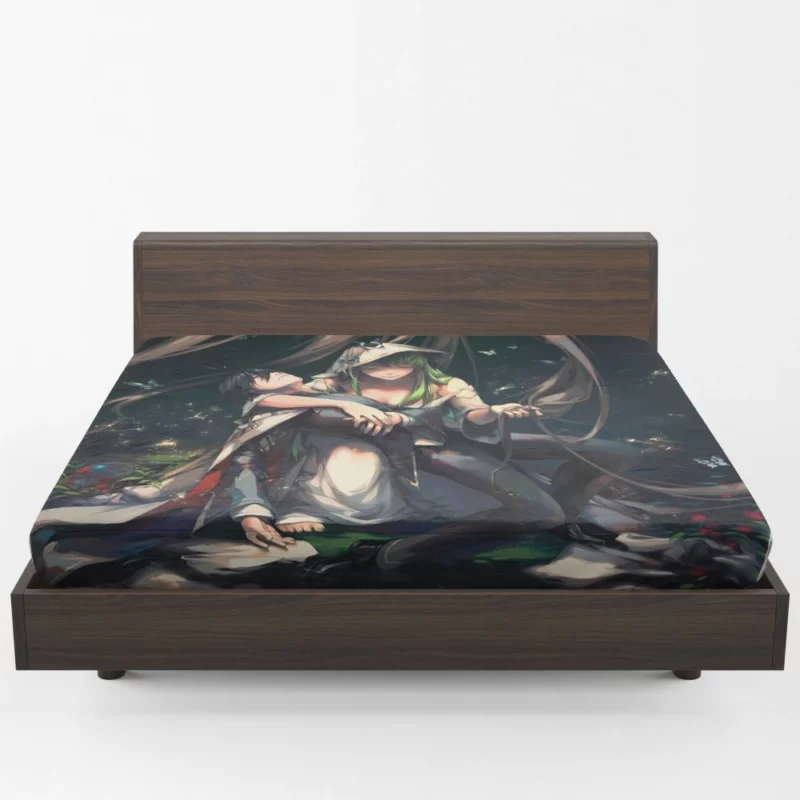 Code Geass Lelouch Lamperouge C.C. Anime Fitted Sheet 1