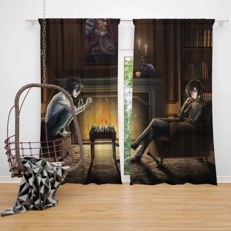 Code Geass x Death Note Crossover Anime Curtain