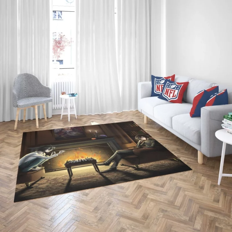 Code Geass x Death Note Crossover Anime Rug 2