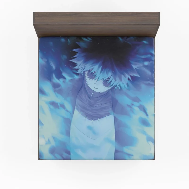 Dabi Fiery Persona in My Hero Academia Anime Fitted Sheet