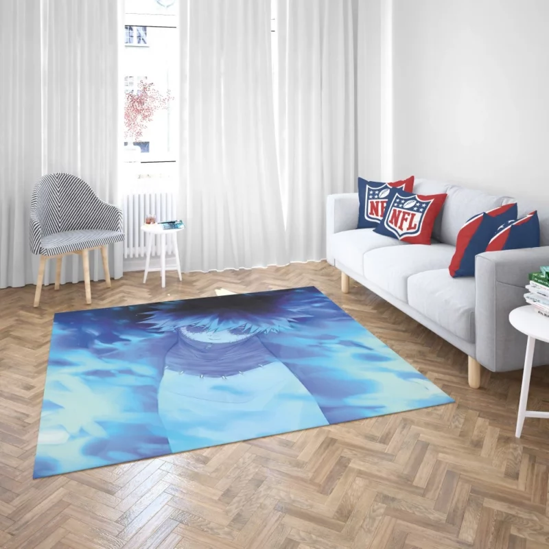 Dabi Fiery Persona in My Hero Academia Anime Rug 2