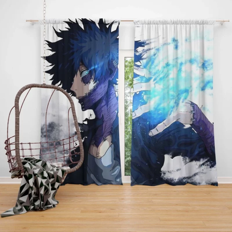 Dabi Flame-Wielding Villain Anime Curtain