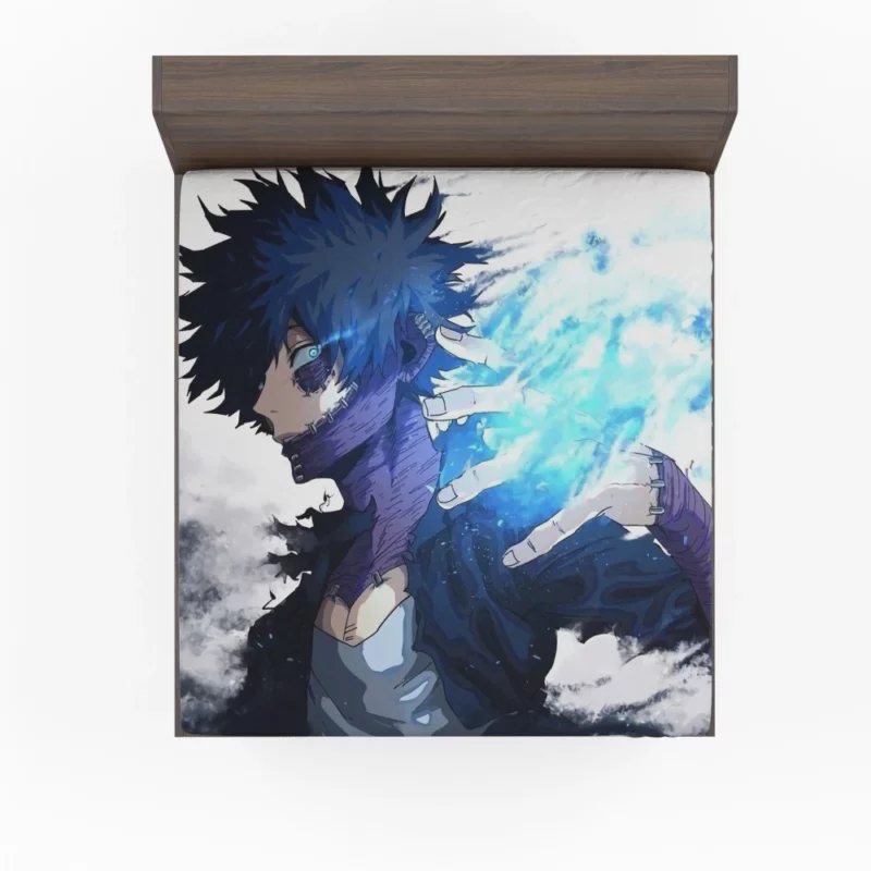 Dabi Flame-Wielding Villain Anime Fitted Sheet