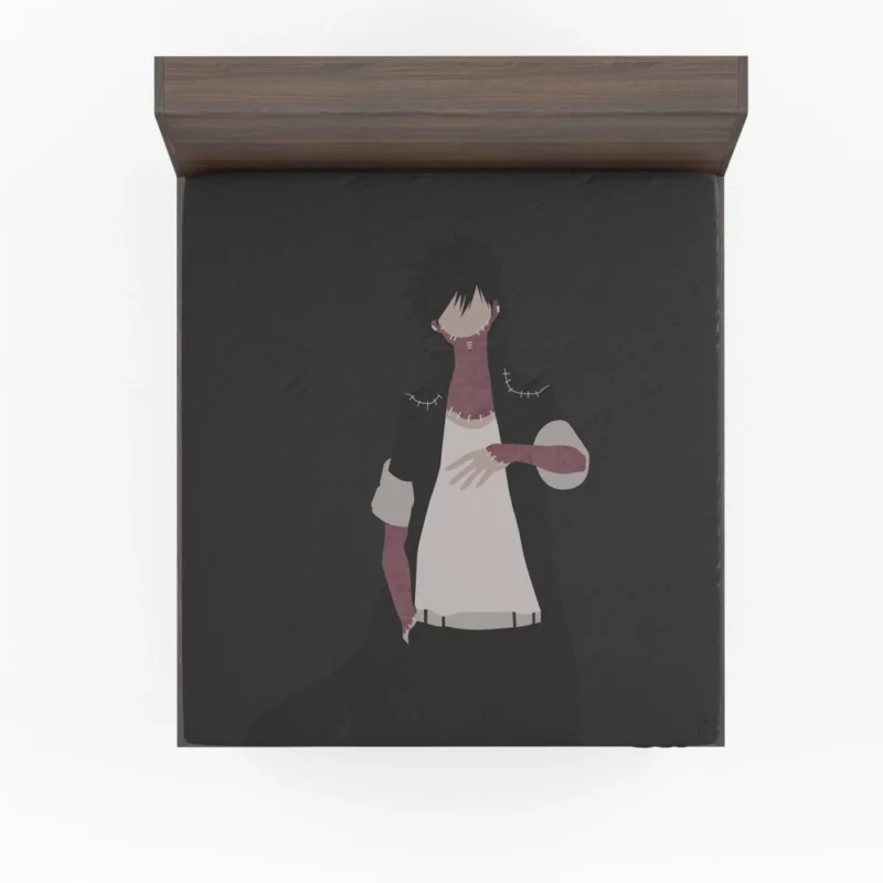 Dabi Minimalist and Enigmatic Anime Fitted Sheet