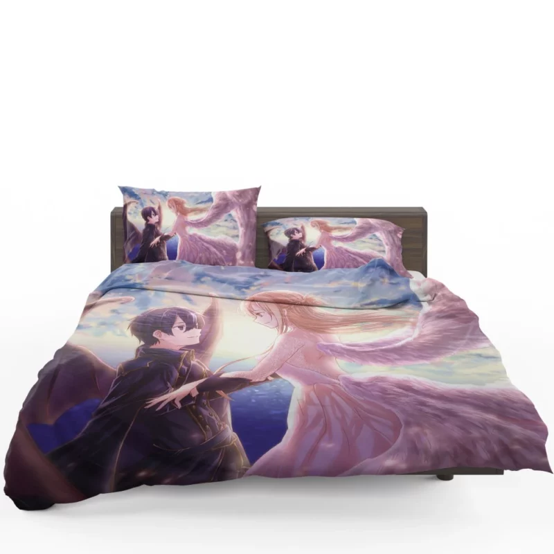 Dawn of Kirito and Asuna Journey Anime Bedding Set