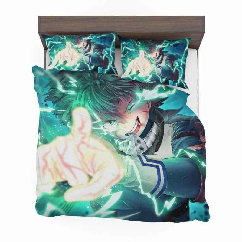 Delaware SMASHHHHH Midoriya Battle Cry Anime Bedding Set 1