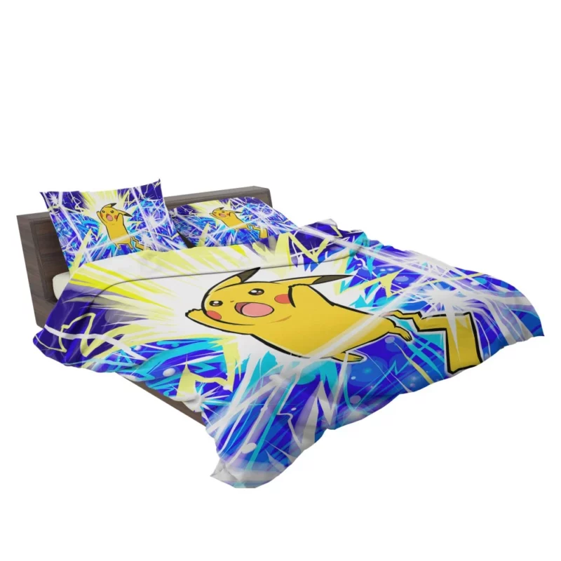 Detective Pikachu Coffee Break Anime Bedding Set 2