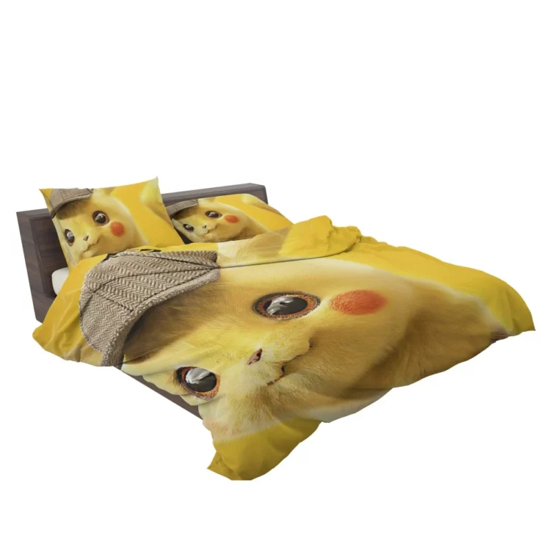 Detective Pikachu Coffee Moments Anime Bedding Set 2