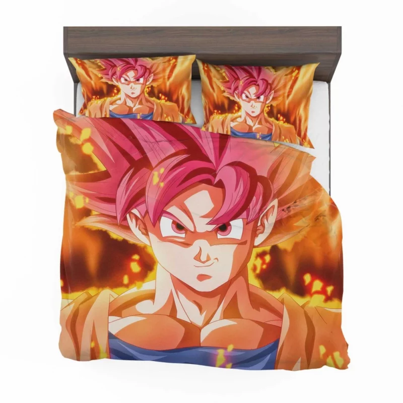 Dragon Ball Super Godku Rises Anime Bedding Set 1