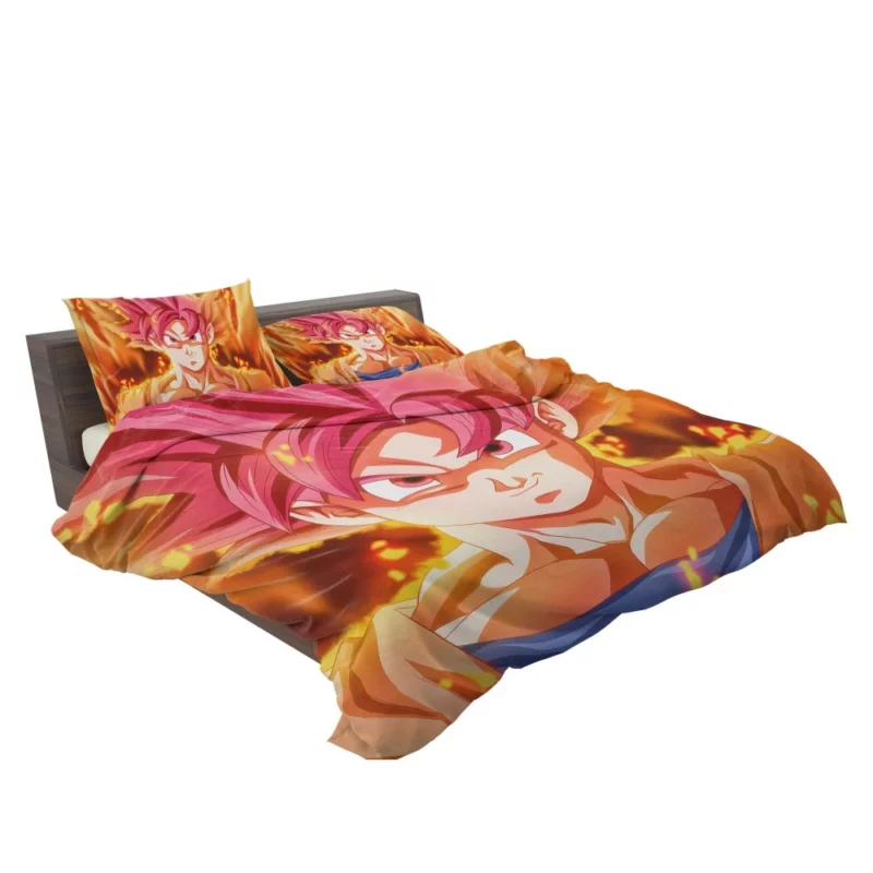 Dragon Ball Super Godku Rises Anime Bedding Set 2