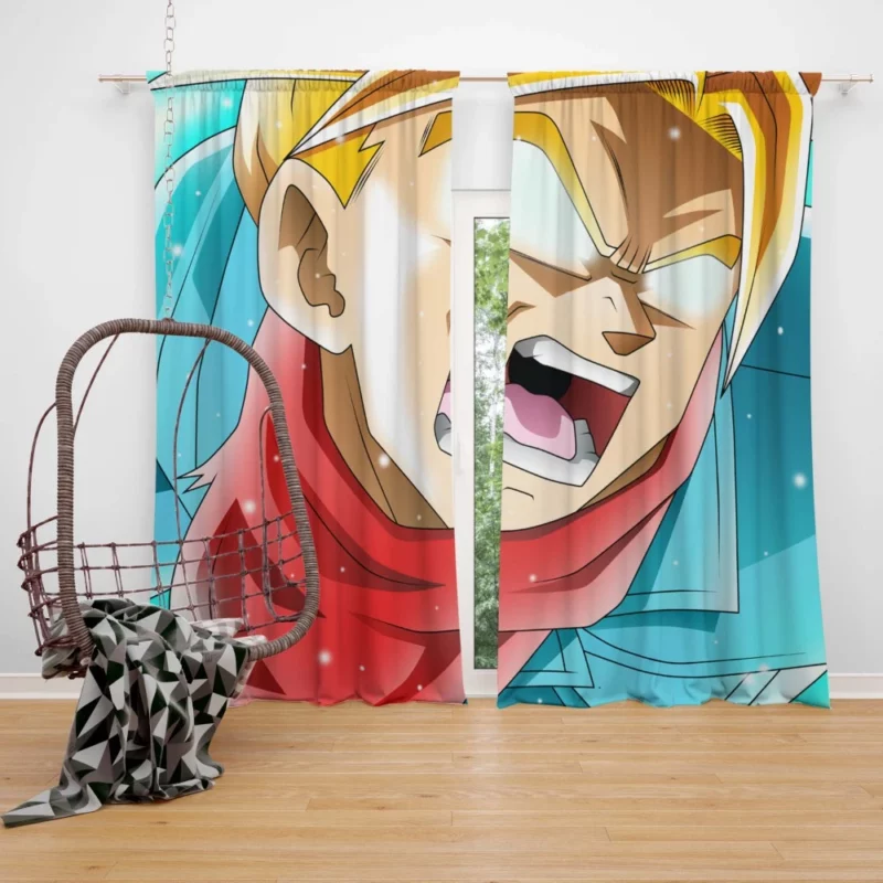 Dragon Ball Super Trunks Impact Anime Curtain