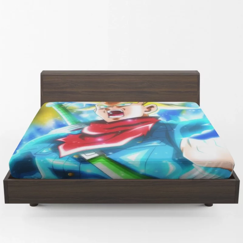 Dragon Ball Super Trunks Story Anime Fitted Sheet 1