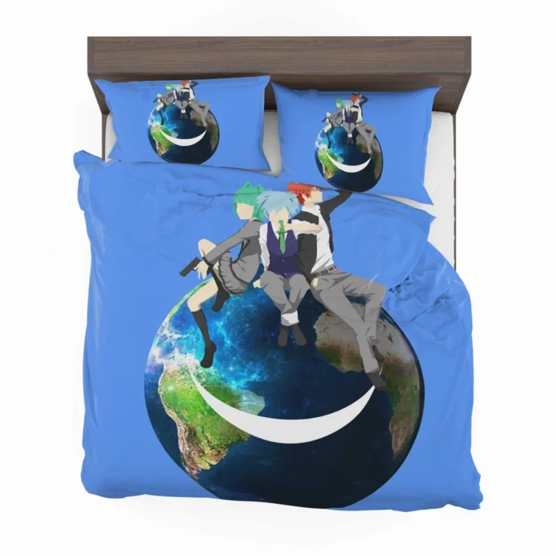 Earth Day Nagisa and Karma Connection Anime Bedding Set 1