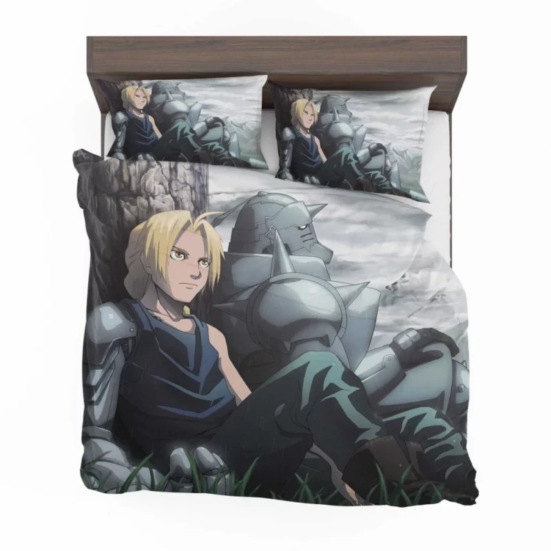 Edward & Alphonse Adventure Anime Bedding Set 1