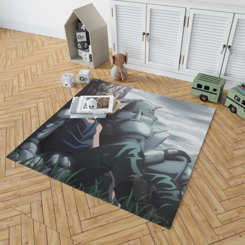 Edward & Alphonse Adventure Anime Rug 1