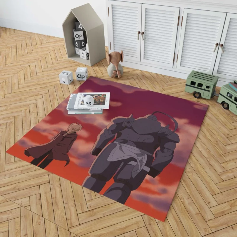 Edward & Alphonse Quest Anime Rug 1