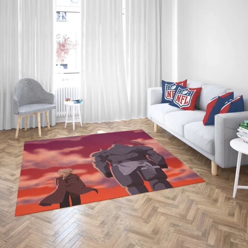 Edward & Alphonse Quest Anime Rug 2