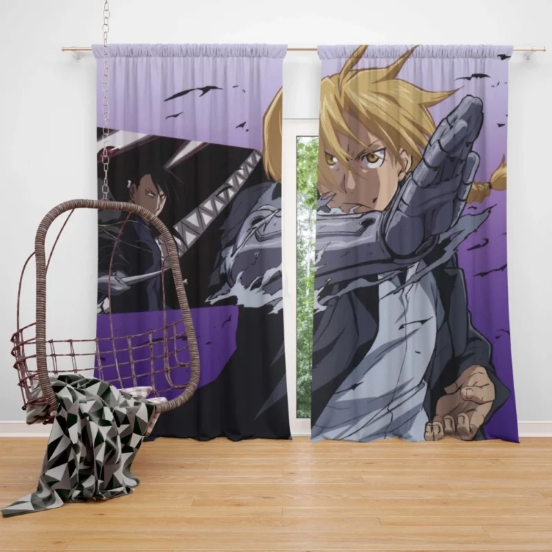 Edward & Alphonse Story Anime Curtain