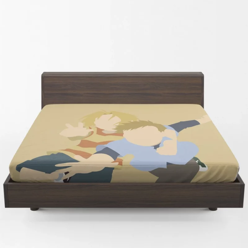 Edward & Alphonse Unbreakable Bond Anime Fitted Sheet 1