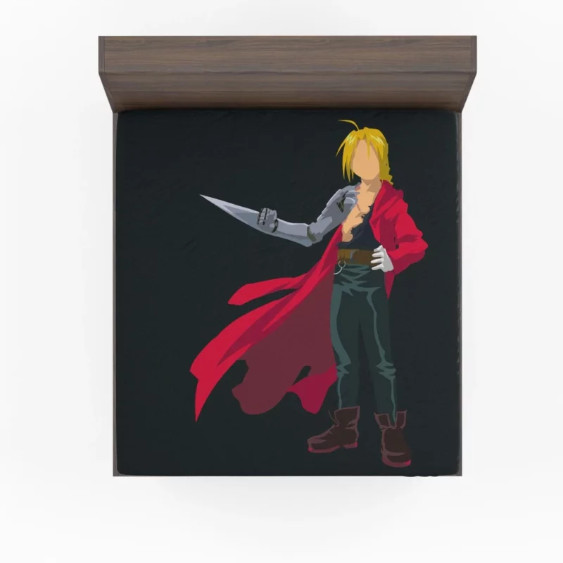 Edward Elric Alchemical Impact Anime Fitted Sheet