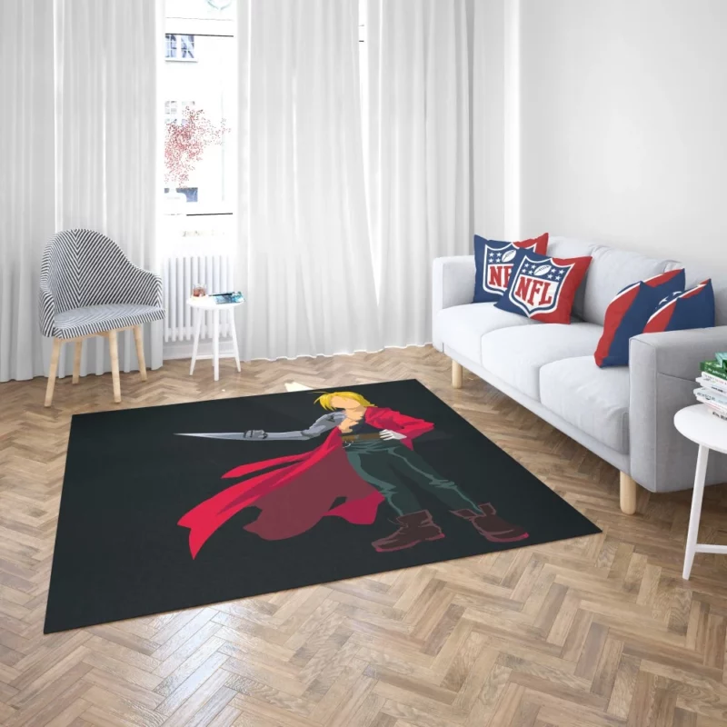 Edward Elric Alchemical Impact Anime Rug 2