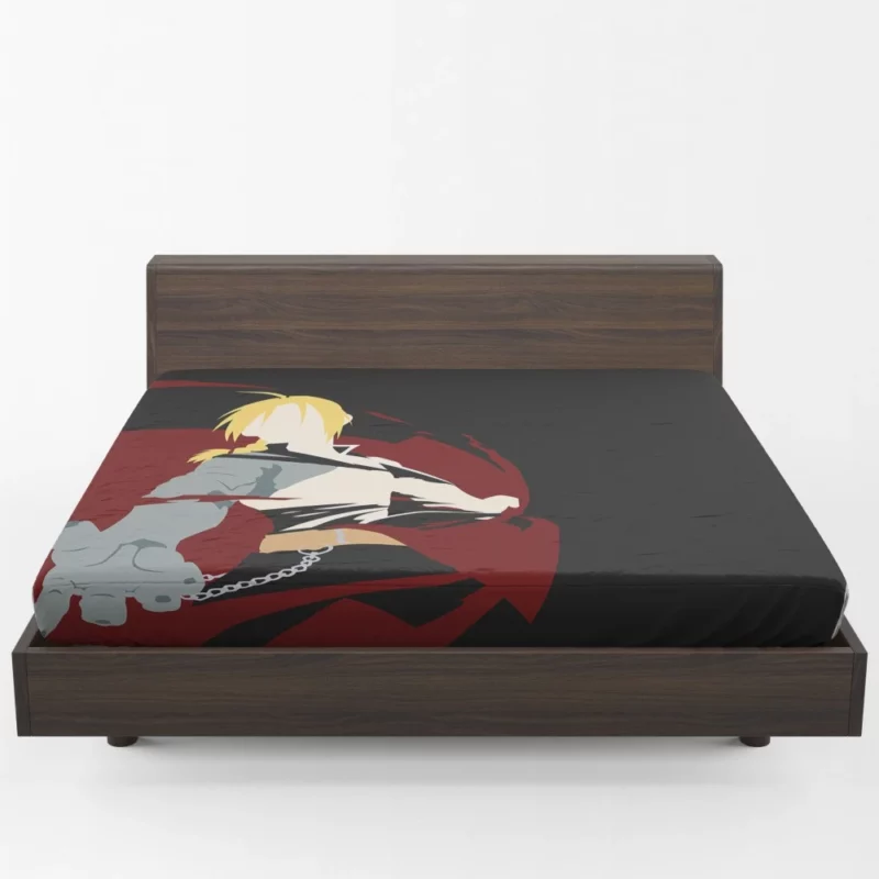 Edward Elric Alchemical Journey Anime Fitted Sheet 1