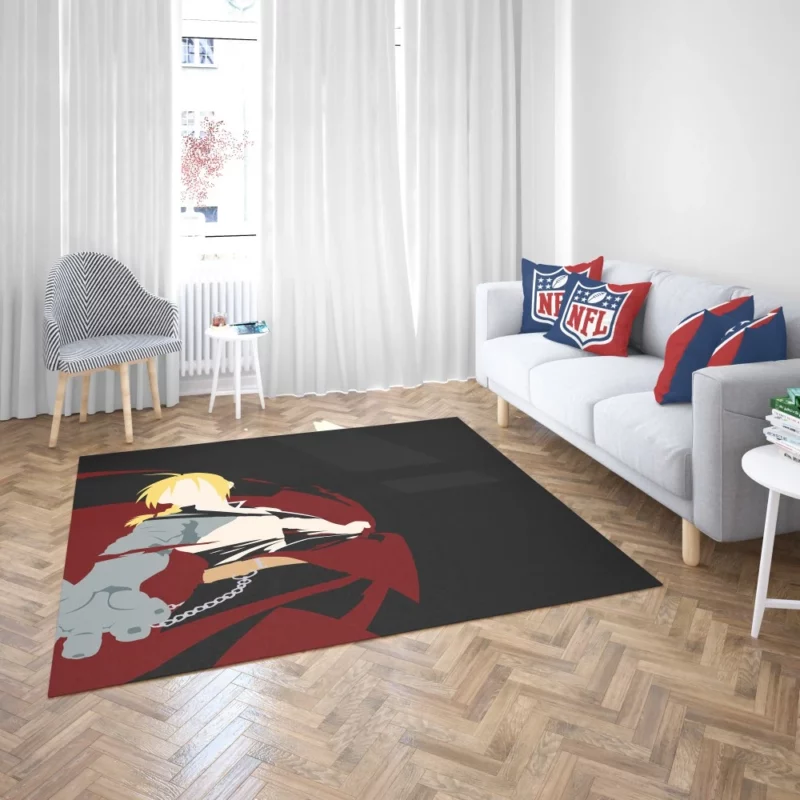 Edward Elric Alchemical Journey Anime Rug 2