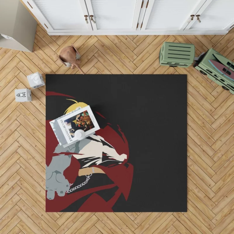 Edward Elric Alchemical Journey Anime Rug