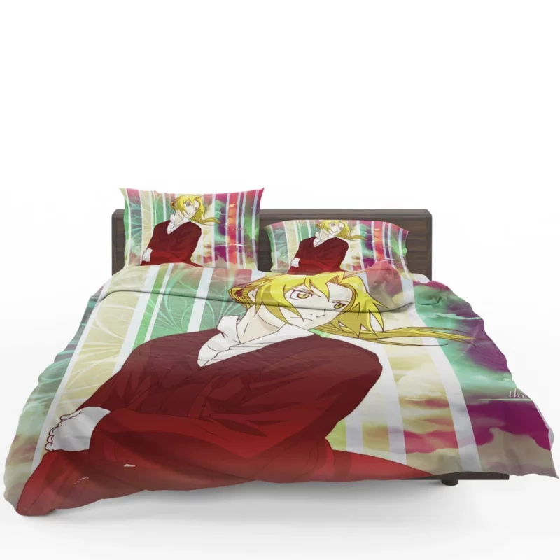 Edward Elric Alchemical Mastery Anime Bedding Set