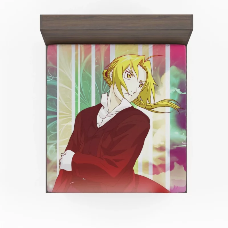 Edward Elric Alchemical Mastery Anime Fitted Sheet