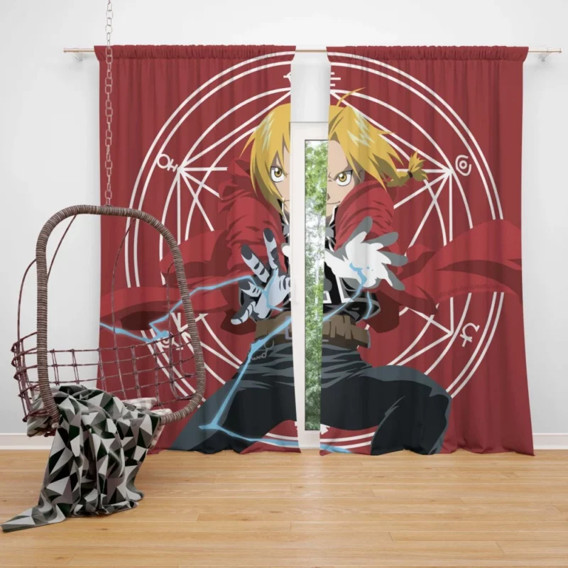 Edward Elric Alchemical Path Anime Curtain