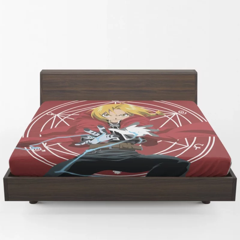 Edward Elric Alchemical Path Anime Fitted Sheet 1