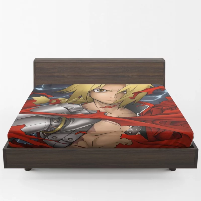 Edward Elric Alchemical Saga Anime Fitted Sheet 1