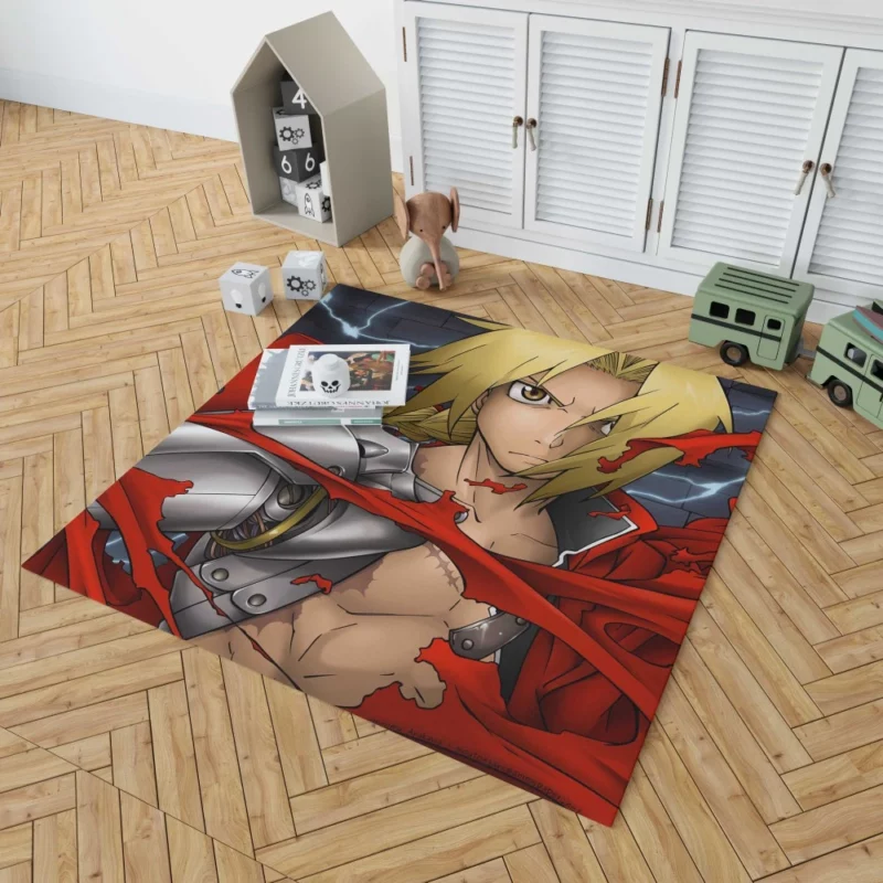 Edward Elric Alchemical Saga Anime Rug 1