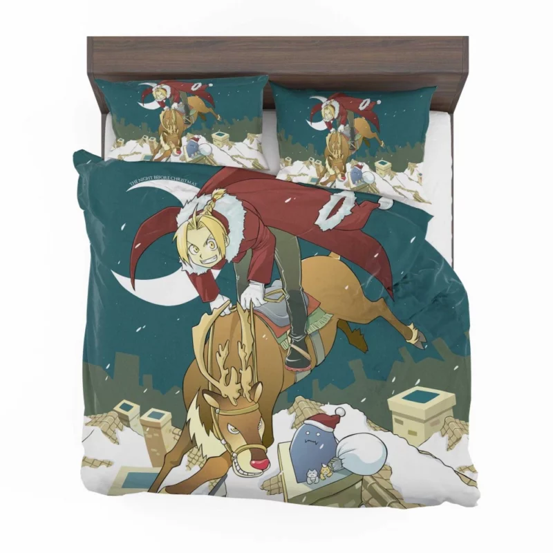 Edward Elric Alchemical Tale Anime Bedding Set 1