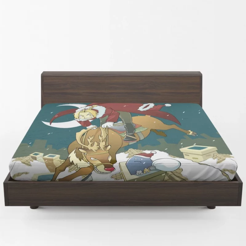 Edward Elric Alchemical Tale Anime Fitted Sheet 1