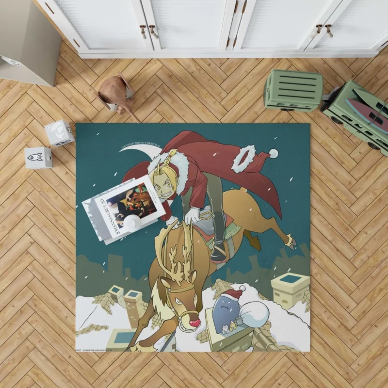 Edward Elric Alchemical Tale Anime Rug