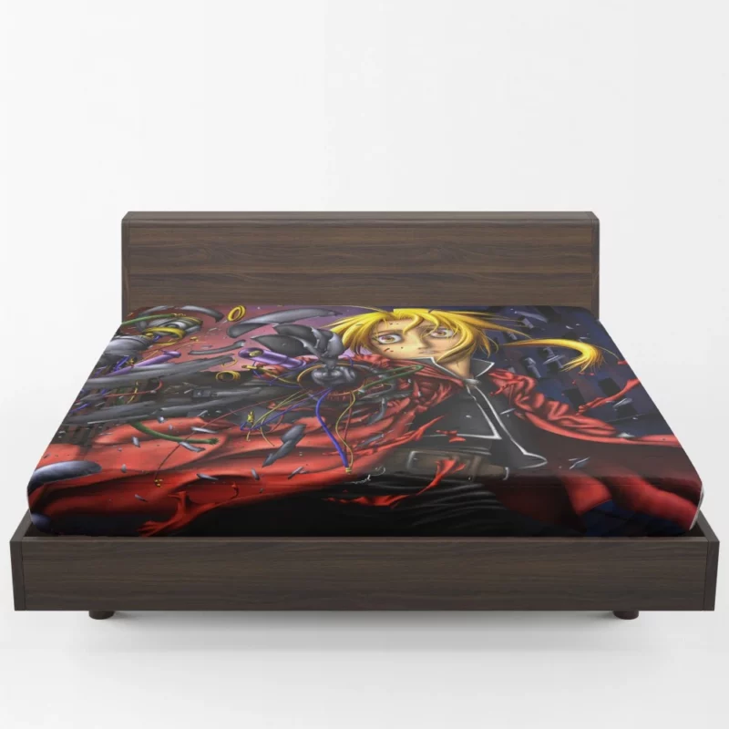 Edward Elric Epic Tale Anime Fitted Sheet 1