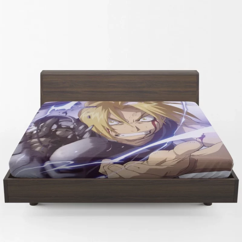 Edward Elric Heroic Journey Anime Fitted Sheet 1