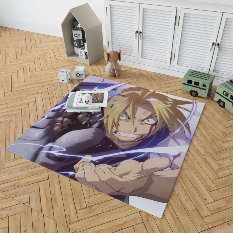 Edward Elric Heroic Journey Anime Rug 1