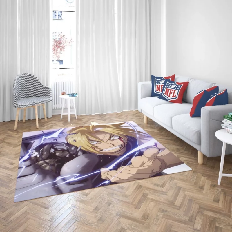 Edward Elric Heroic Journey Anime Rug 2