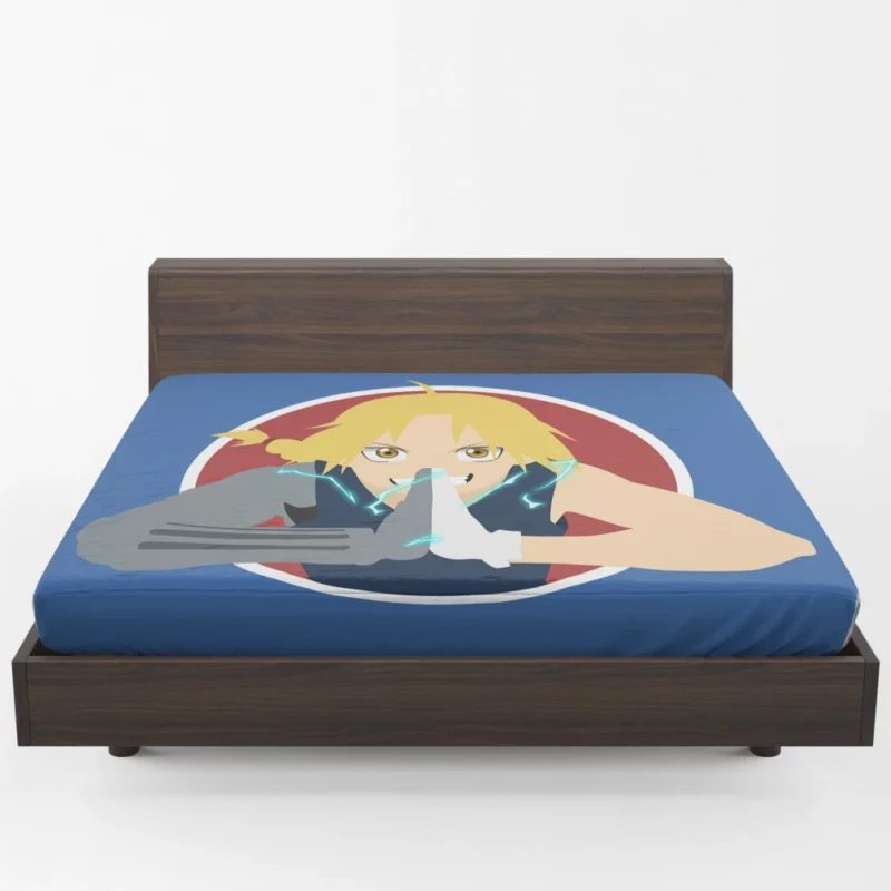 Edward Elric Legendary Path Anime Fitted Sheet 1