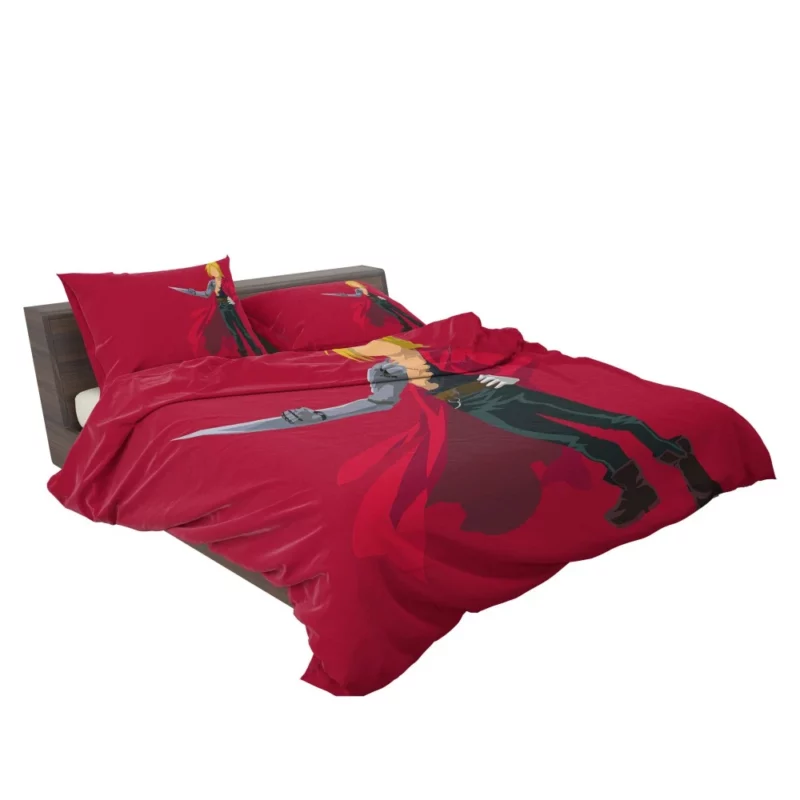 Edward Elric Minimalist Hero Anime Bedding Set 2