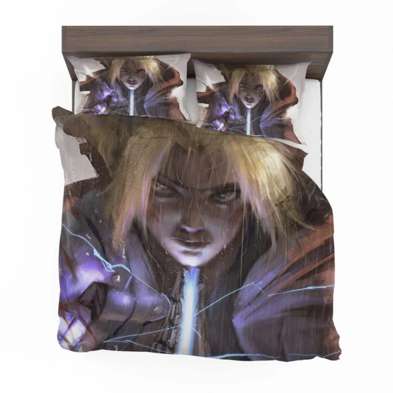 Edward Elric Unyielding Spirit Anime Bedding Set 1