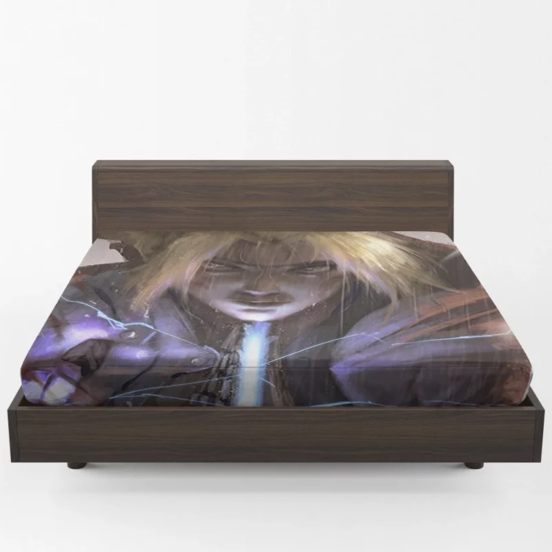 Edward Elric Unyielding Spirit Anime Fitted Sheet 1