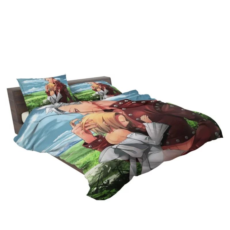 Elaine and Ban Unbreakable Bond Anime Bedding Set 2