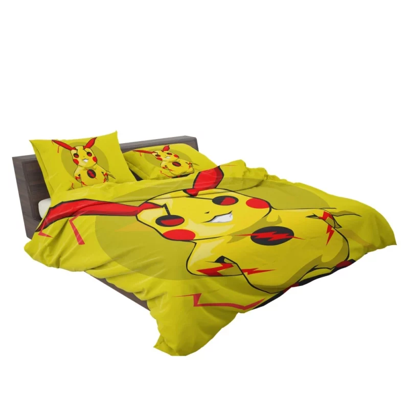 Electric Adventure Pikachu Tale Anime Bedding Set 2