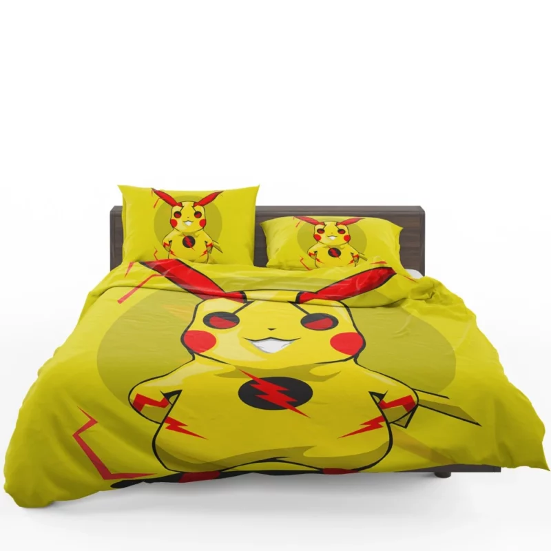 Electric Adventure Pikachu Tale Anime Bedding Set