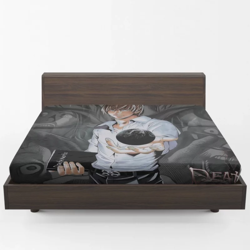 Embrace Your Fate Light Yagami Anime Fitted Sheet 1