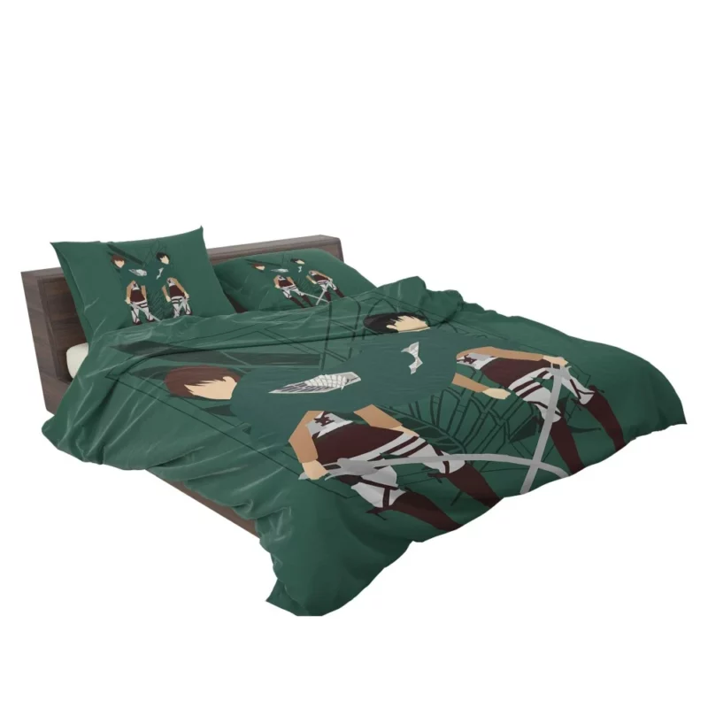 Eren Yeager A Soldier Path Anime Bedding Set 2